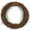 Grapevine Wreath Natural 18in