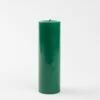 Richland Pillar Candles 3"x9" Dark Green Set Of 24