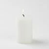 Richland Pillar Candle 2"x3" White Set Of 80