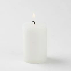 Richland Pillar Candle 2"x3" White Set Of 80