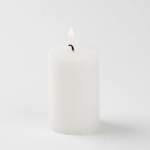 Richland Pillar Candle 2"x3" White Set Of 80 1 Richland Pillar Candle 2"x3" White Set Of 80