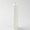 Richland Pillar Candle 2"x9" White Set Of 10