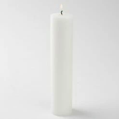 Richland Pillar Candle 2"x9" White Set Of 20