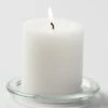 Richland Pillar Candles 3"x3" White Set Of 24