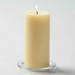 Richland Pillar Candles 3"x6" Ivory Set Of 6