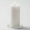 Richland Pillar Candles 3"x6" White Set Of 24