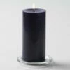Richland Pillar Candles 3"x6" Navy Blue Set Of 24