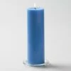 Richland Pillar Candles 3"x9" Light Blue Set Of 24