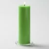 Richland Pillar Candles 3"x9" Green Set Of 6