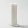 Richland Pillar Candles 3"x9" White Set Of 12