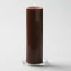 Richland Pillar Candles 3"x9" Brown Set Of 6