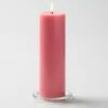 Richland Pillar Candles 3"x9" Pink Set Of 24