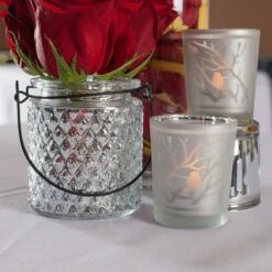 Eastland Hanging Mercury Patterned Holder 3.5" Set Of 12 -US Gift Sales 2024 mg 2227 2