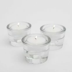 Richland Multi-Use Tealight And Taper Holder Clear Set Of 12