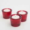 Richland Multi-Use Tealight And Taper Holder Red Set Of 72