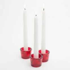 Richland Multi-Use Tealight And Taper Holder Red Set Of 72 -US Gift Sales 2024 mg 3563 2 1