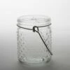 Eastland 5.1" Hanging Dotted Glass Jar With Handle Set Of 6