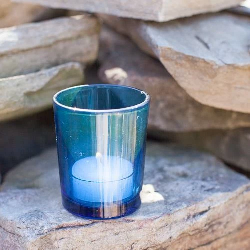 Eastland Votive Holder Blue Set Of 72 2 Eastland Votive Holder Blue Set Of 72 - Image 2