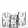 Richland Square Glass Taper Candle Holder 1.6" Set Of 6