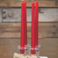 Richland Simple Glass Taper Candle Holder Set Of 6 -US Gift Sales 2024 mg 5603