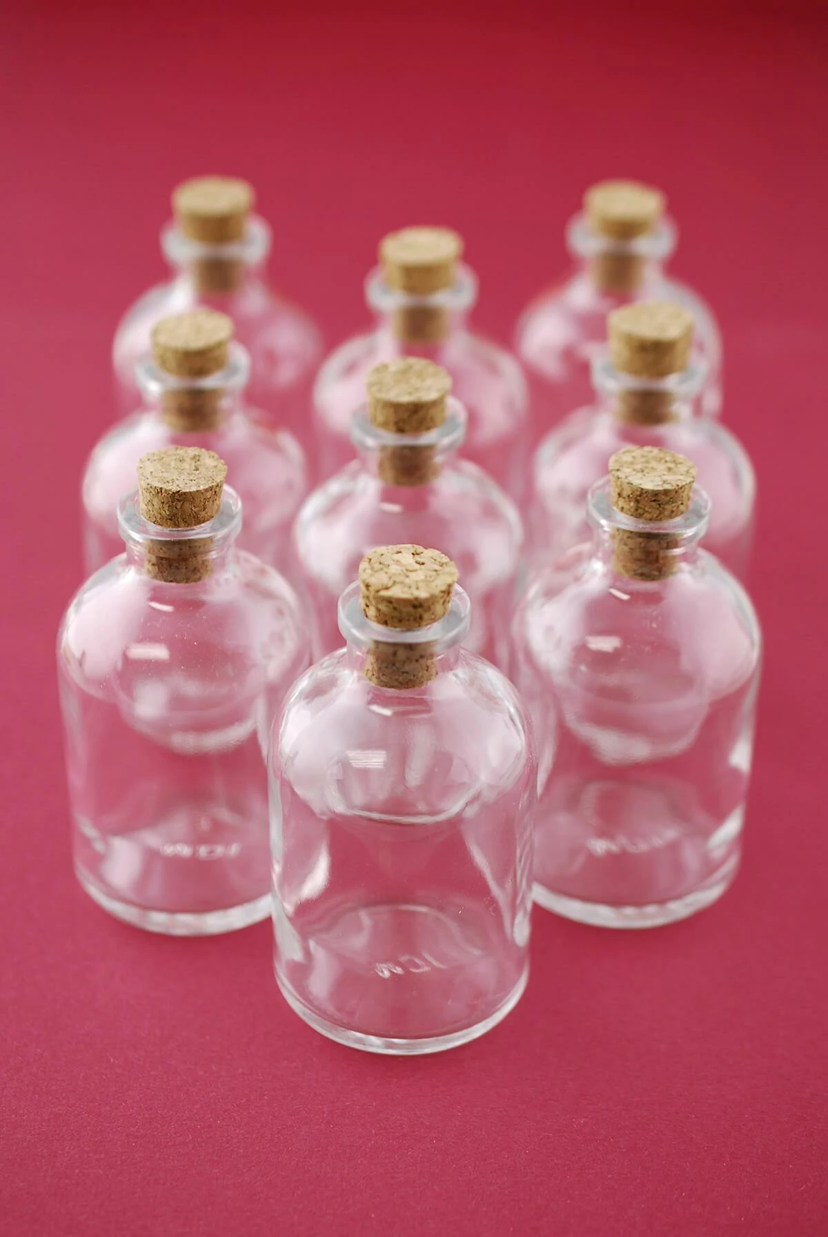 Mini Glass Bottles With Cork 30ml 3in (Pack Of 10) 1 Mini Glass Bottles With Cork 30ml 3in (Pack Of 10)