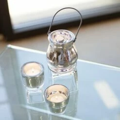 Eastland Flowerpot Votive Holder Mirrored Set Of 12 -US Gift Sales 2024 mirroredflowerpot