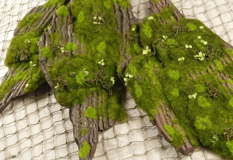 Foam Moss Tree Bark 14in X 6.5in 4 Foam Moss Tree Bark 14in X 6.5in - Image 4