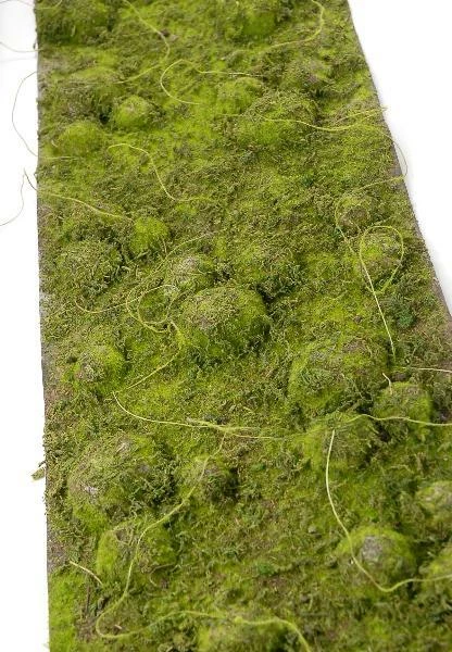 Faux Moss Runner Flocked 12" X 72" 2 Faux Moss Runner Flocked 12" X 72" - Image 2