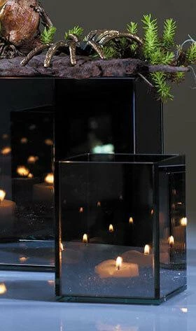 Myriad Mirror Candleholder 3"x 4" 2 Myriad Mirror Candleholder 3"x 4" - Image 2