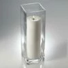 Richland Pillar Candle 9" & Eastland Square Holder 12" Set Of 12