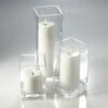 Richland Pillar Candles & Eastland Square Holders Set Of 3