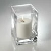 Richland Pillar Candle 3" & Eastland Square Holder 6" Set Of 12
