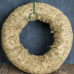 Sphagnum Moss Living Wreath 16 Inch
