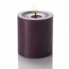 Richland Pillar Candles 3"x3" Purple Set Of 24