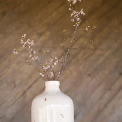 Charleston Jug 11 Inch -US Gift Sales 2024 white stoneware jug vase 11in 8